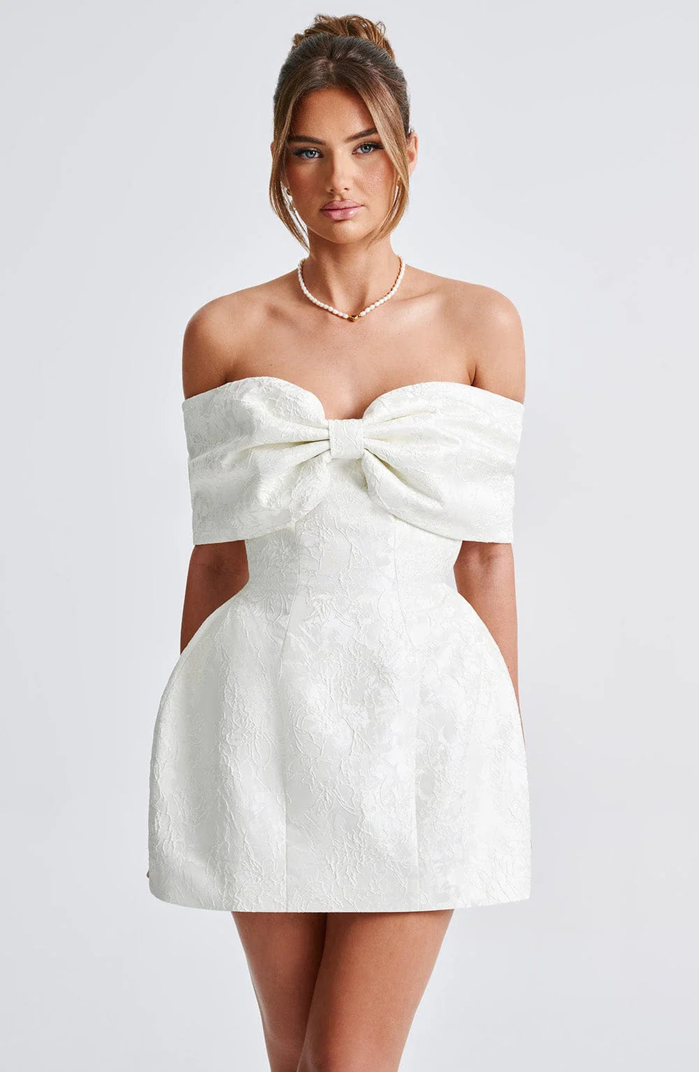 Raquel Mini Dress - Ivory