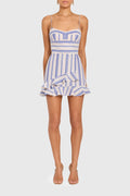 Magnolia Romper in Myers Stripe
