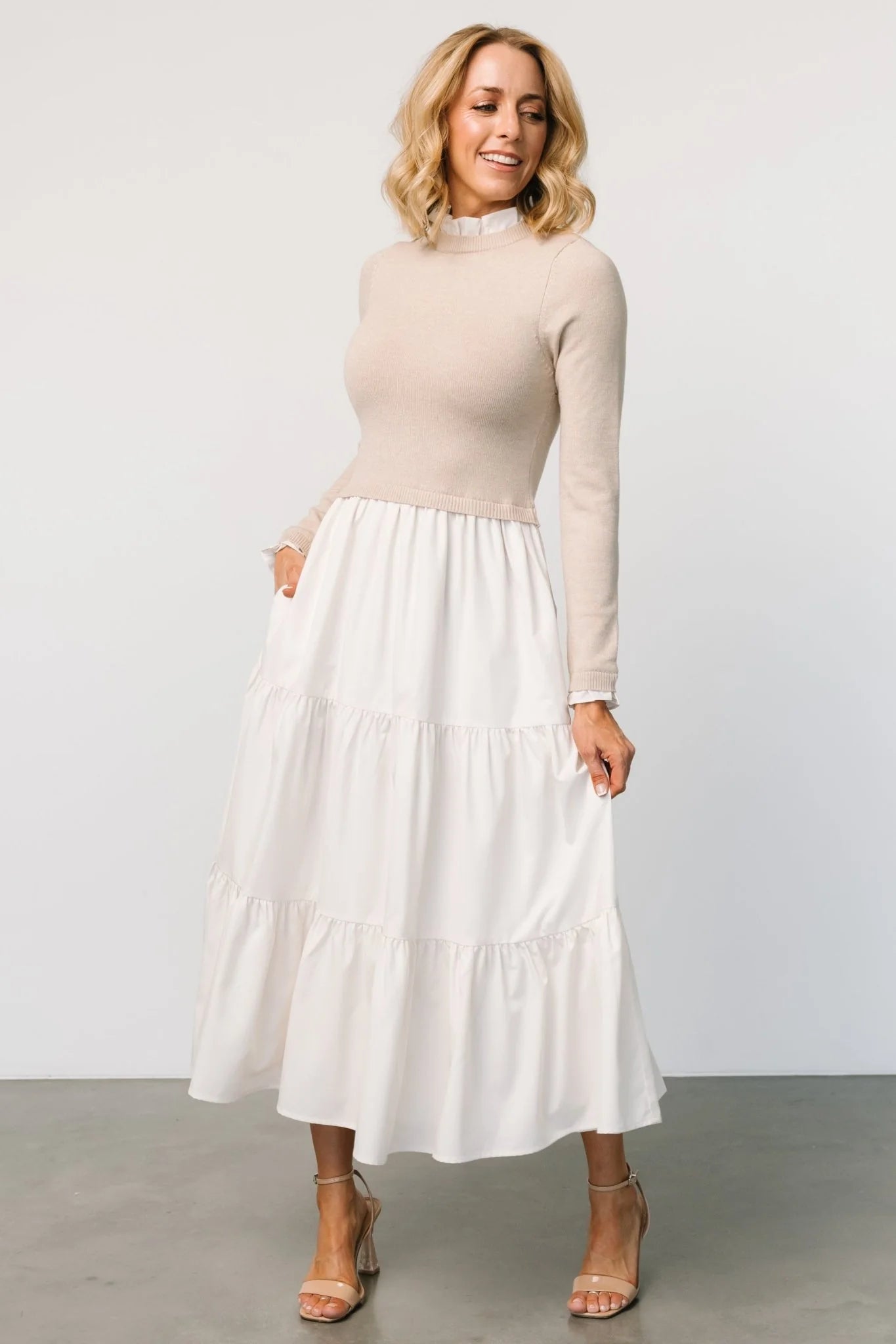Sophie Sweater Dress | Natural