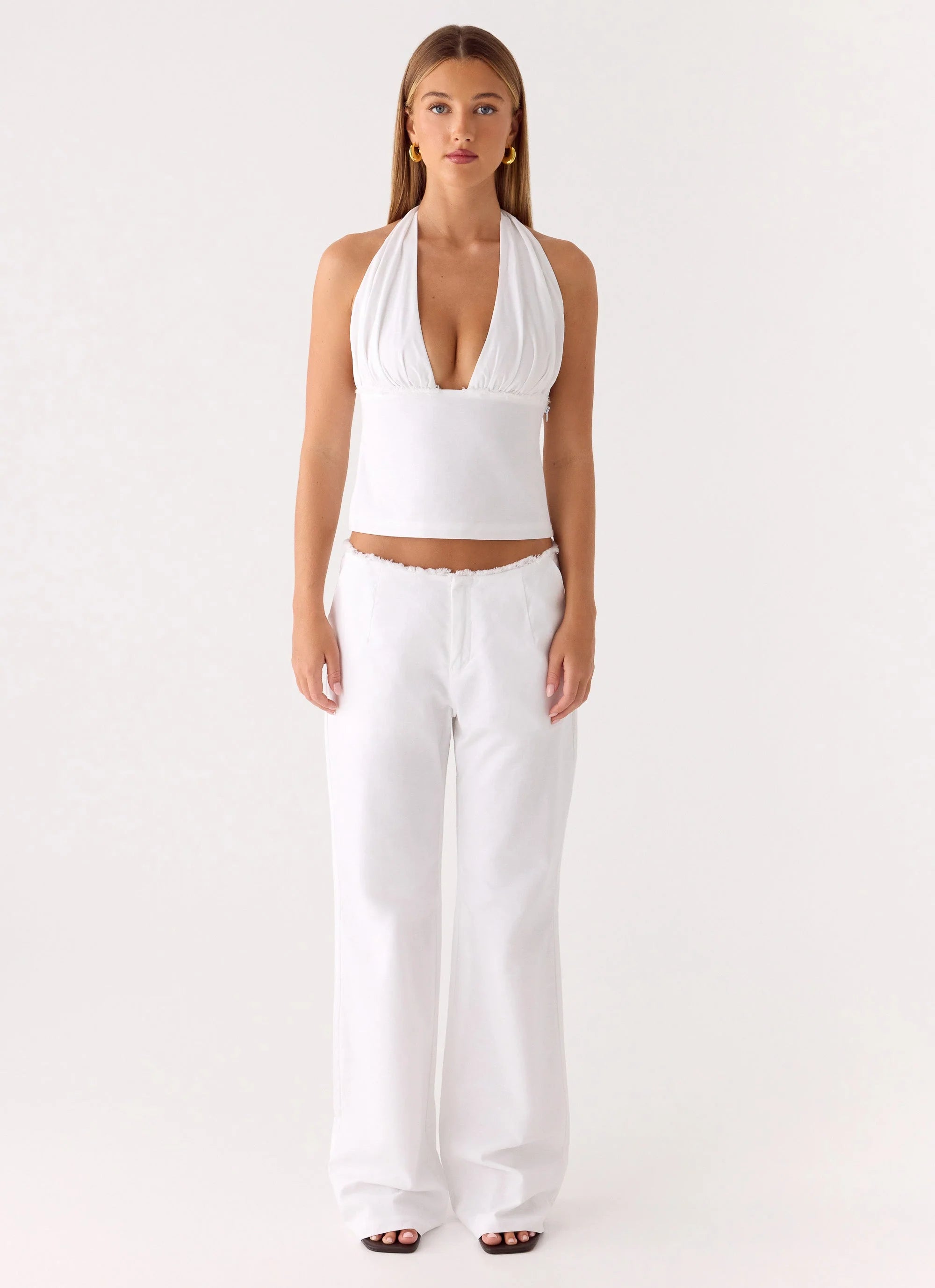 Josephina Pant - White