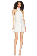 Jasmine Halter Mini Dress