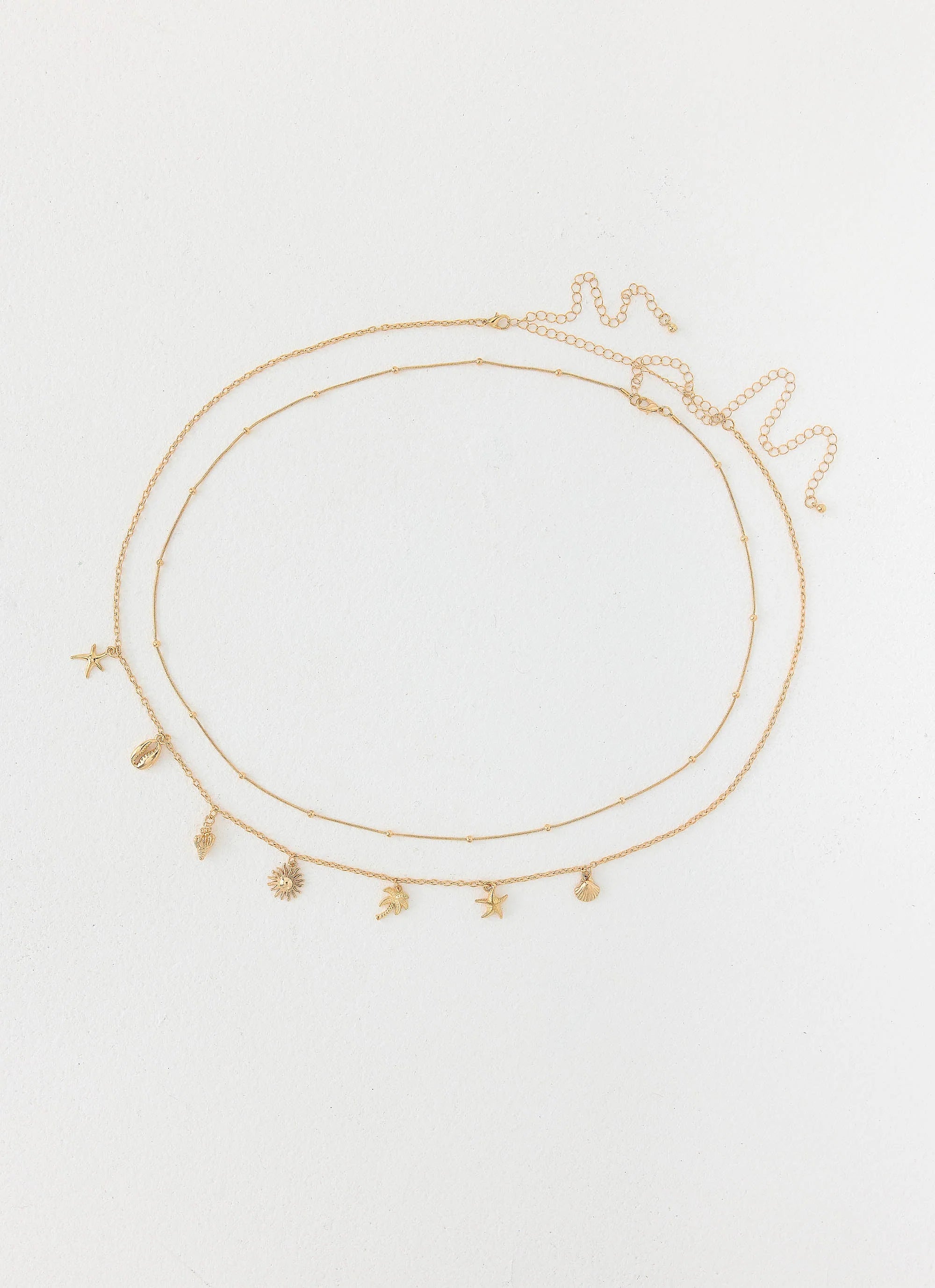 Ciao Charm Belly Chain - Gold