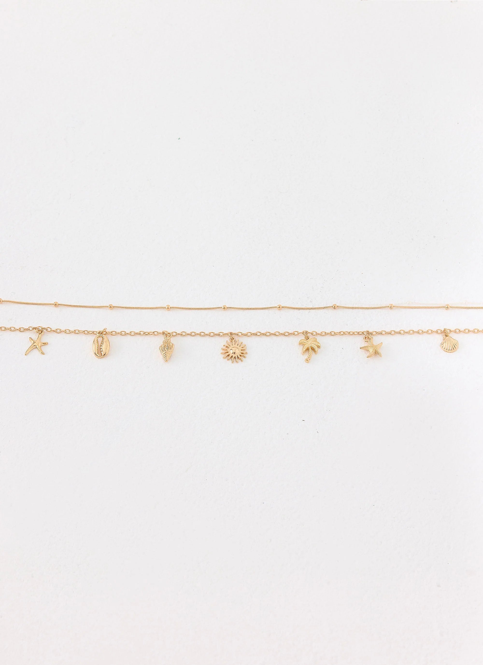 Ciao Charm Belly Chain - Gold