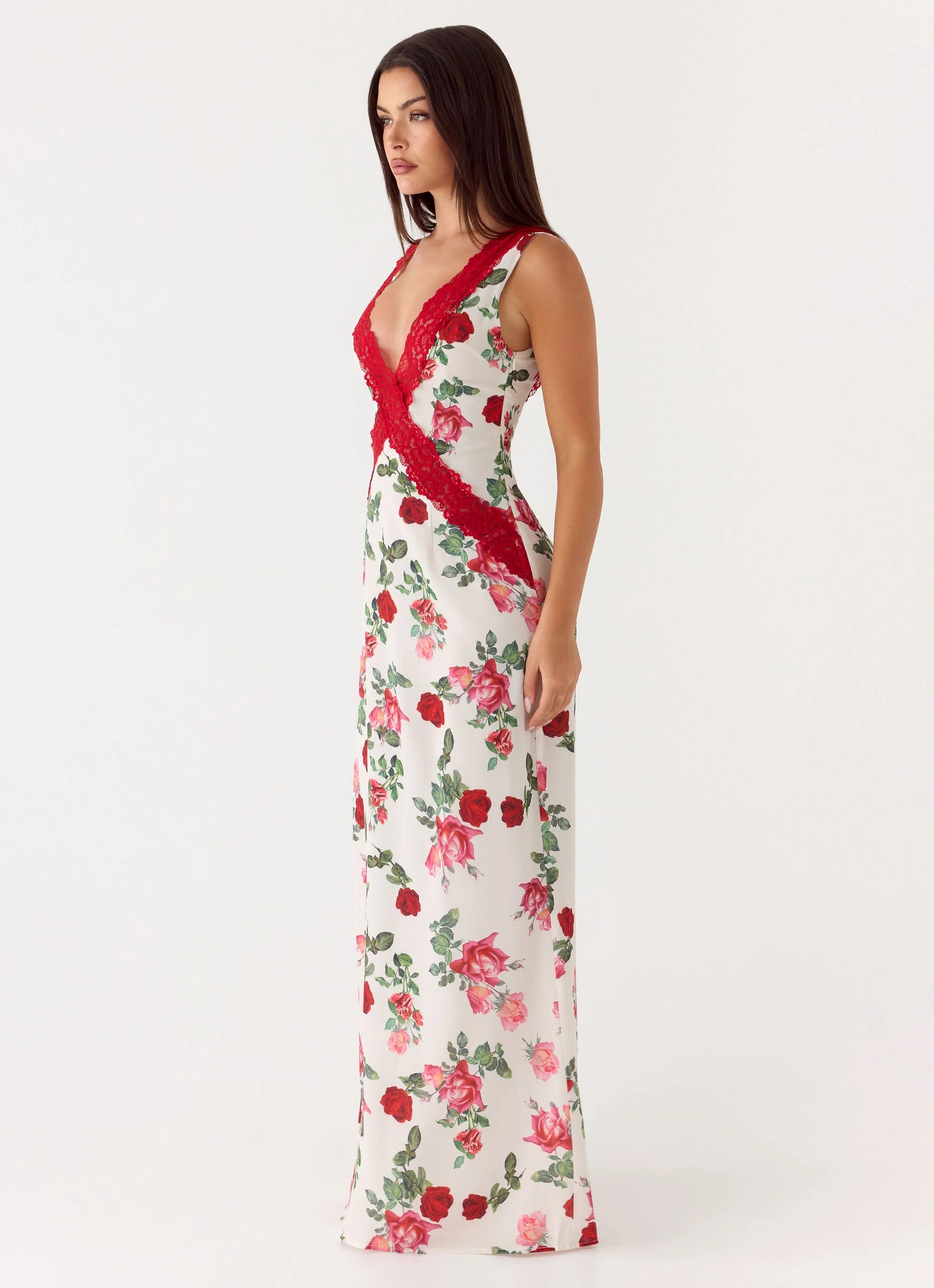 Aoife Maxi Dress - Ivory Bloom