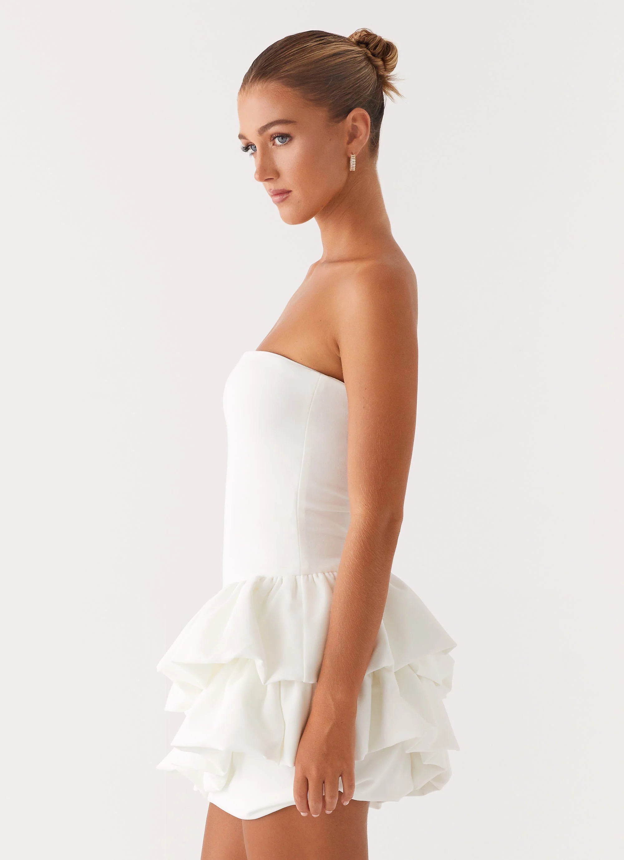 Marie Mini Dress - White