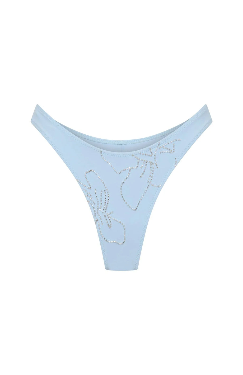 Sierra Beaded Bottoms Baby Blue