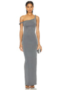 Twist Shoulder Maxi Dress