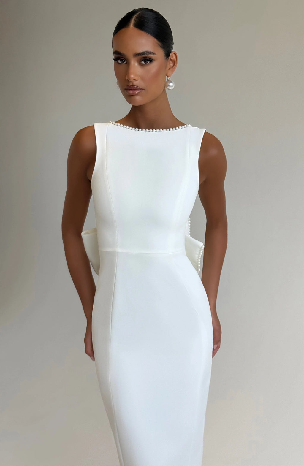 Lana Midaxi Dress - Ivory