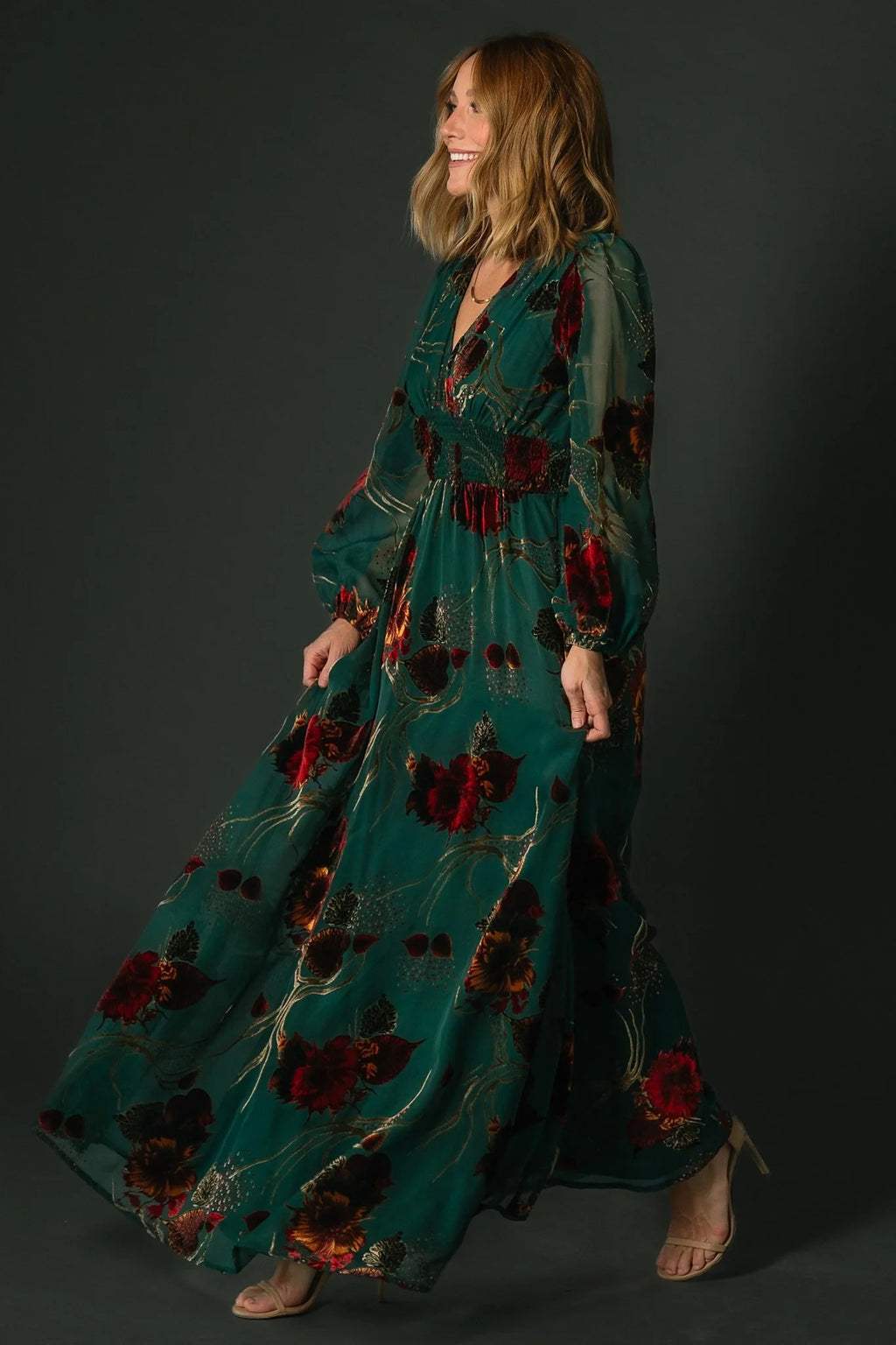 Mikla Maxi Dress | Jade Multi
