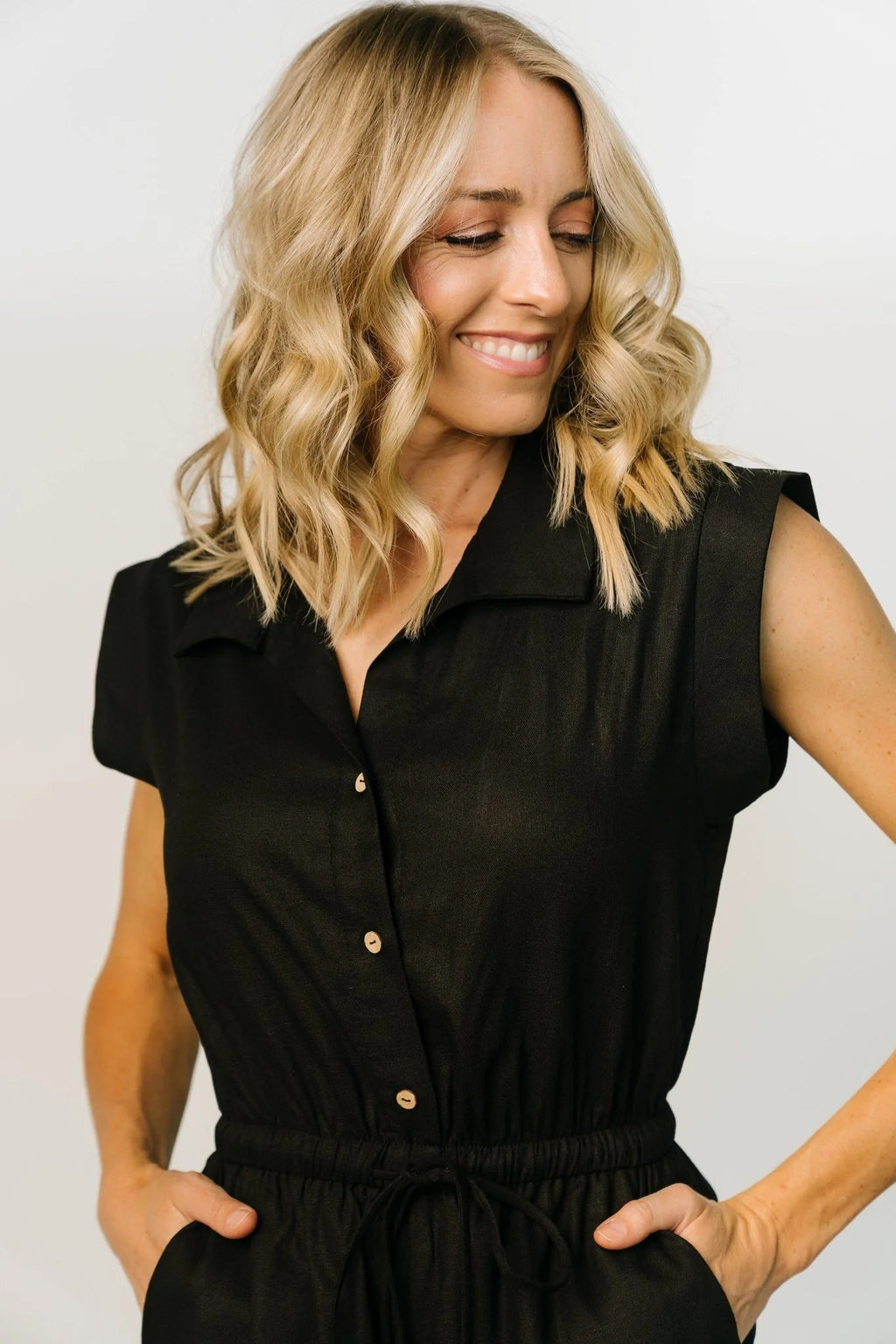 Toni Romper | Black