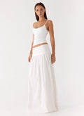 Jayne Maxi Skirt - White