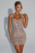 Petra Mini Dress - Gold