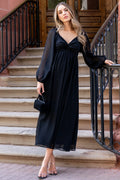 Dione Midi Dress | Black