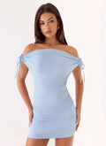 Kenia Multi Wear Mini Dress - Blue